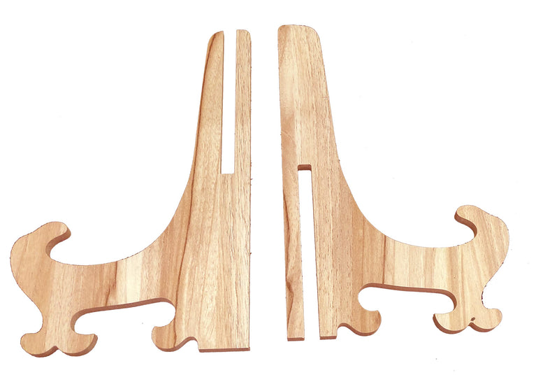 snoogg 8 inch and 8 mm thick pre laminated wood cnc finish interlocking space saving easel