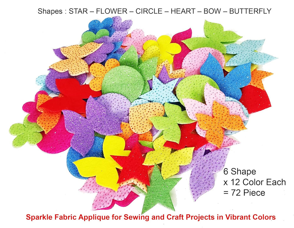 snoogg sewable ultrasonic sealed foamea multi shapes pack of 50 pc for diy art and craft