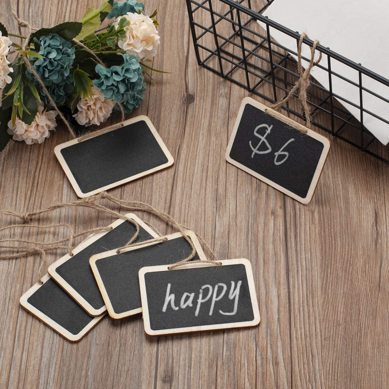 snoogg mini chalkboards signs hanging rectangle chalkboards double sided blackboard message