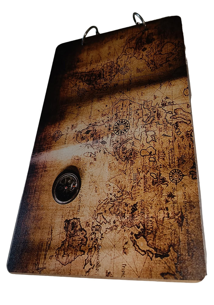 snoogg scrapbook 60 page photo album rectangle 10x6 inch 280 gsm with uv vintage design pri