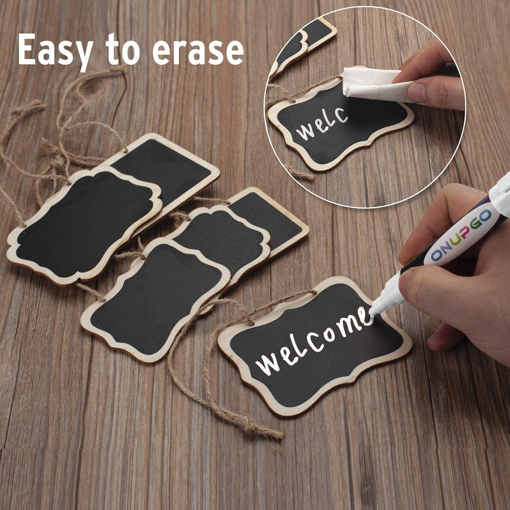 snoogg mini chalkboards signs hanging rectangle chalkboards double sided blackboard message