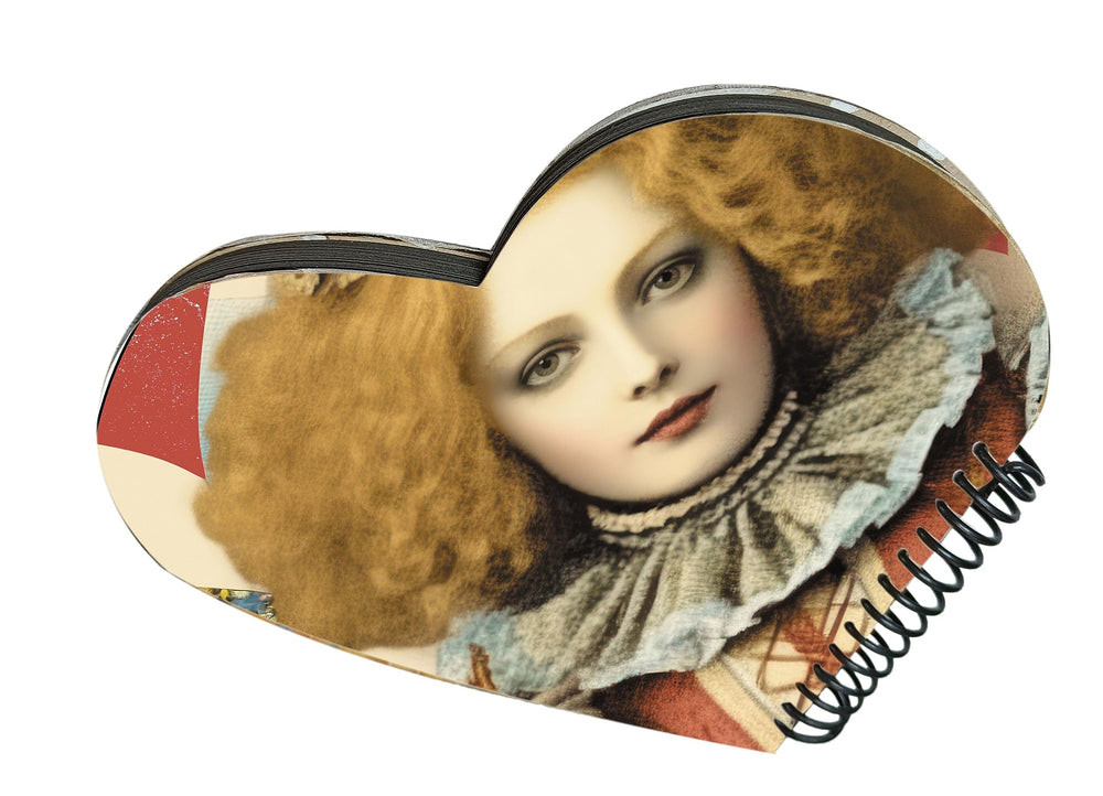 snoogg 12 inch scrapbook photo album black 250 gsm inserts heart shape with resin art cover