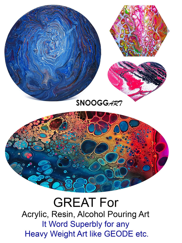 snoogg 10 inch 8 pcs paint a shape cotton canvas board heart shaped painting drawing blank