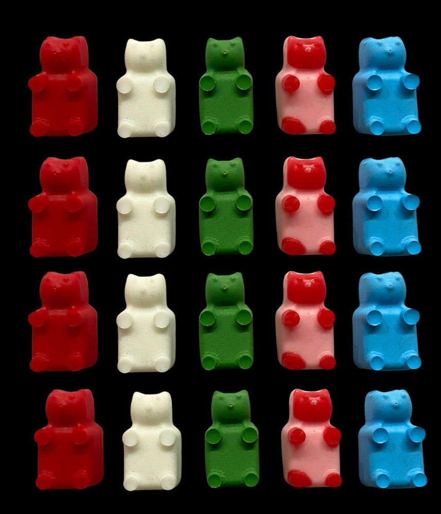 SNOOGG 30pc 3D Teddy Bear Fridge Magnets: Memo Pad Clips, Daily Task Lists, Essential Document Fasteners, Picture Display, Artistic Crafts, Gentle Reminder System.