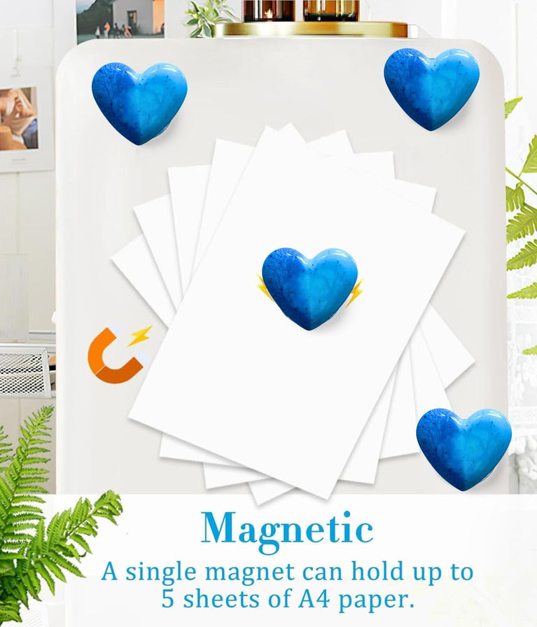 SNOOGG 30pc 3D Ocean View Magnets & Stickers: Children's Art Showcase, Desk Organizers, Announcement Boards, Science Experiments, Thoughtful Gifts, Handmade Crafts.