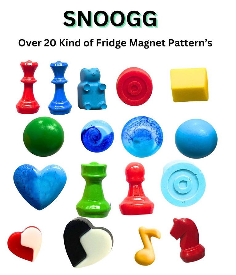 SNOOGG 3D 10 pc Pack Round Ocean View 15 MM Fridge Magnet Personalized Gift, Whiteboard,Map Magnets, Office, Home Decorations, Notice Board, Message Board, DIY Crafts