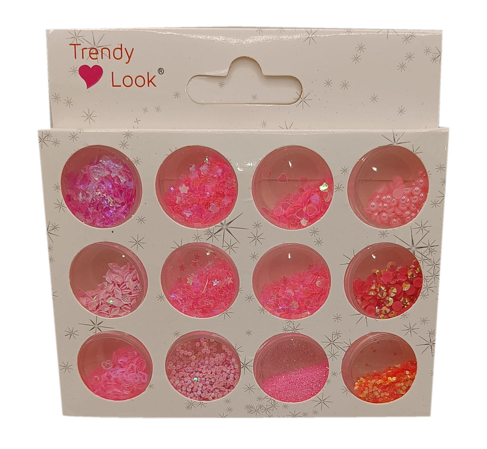 snoogg trendy look professional nail decoration glitters