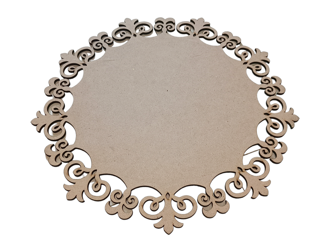 15 5 inch 4 mm thick mdf blanks for resin art with acrylic or without dsign 703