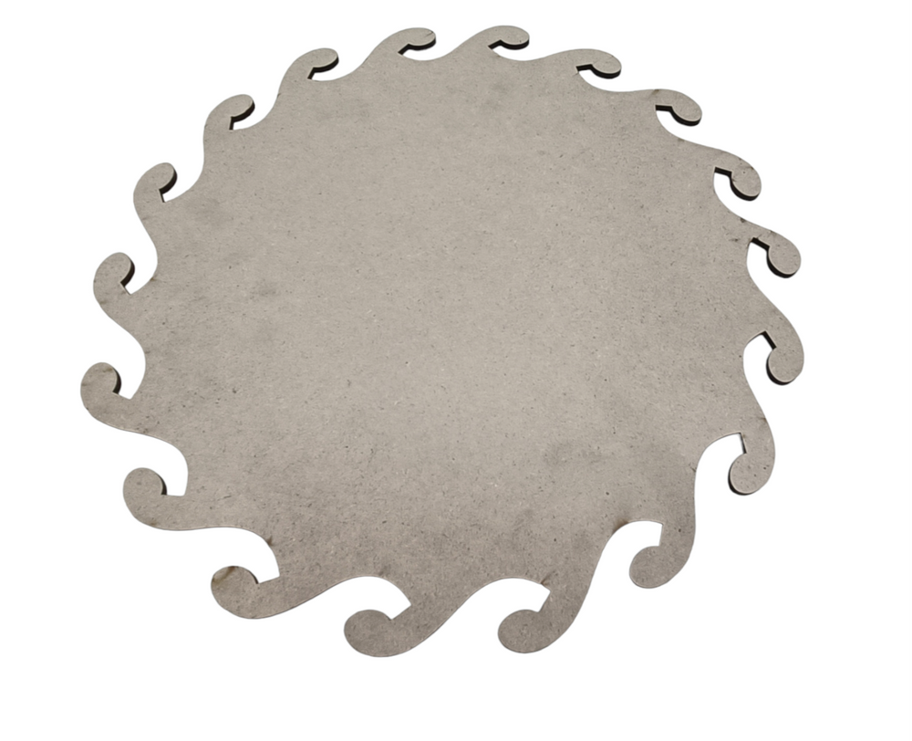 15 5 inch 4 mm thick mdf blanks for resin art with acrylic or without dsign 702