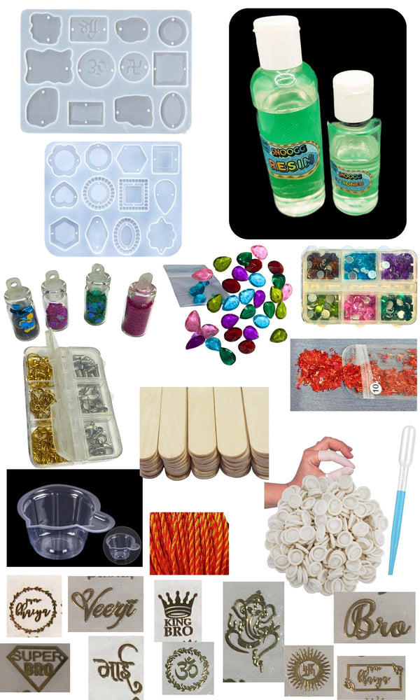 Snoogg Creative Epoxy Resin Craft Kit | Premium Silicone Molds, Art Supplies & Tools for DIY Projects | Perfect for Beginners to Advanced Artisans