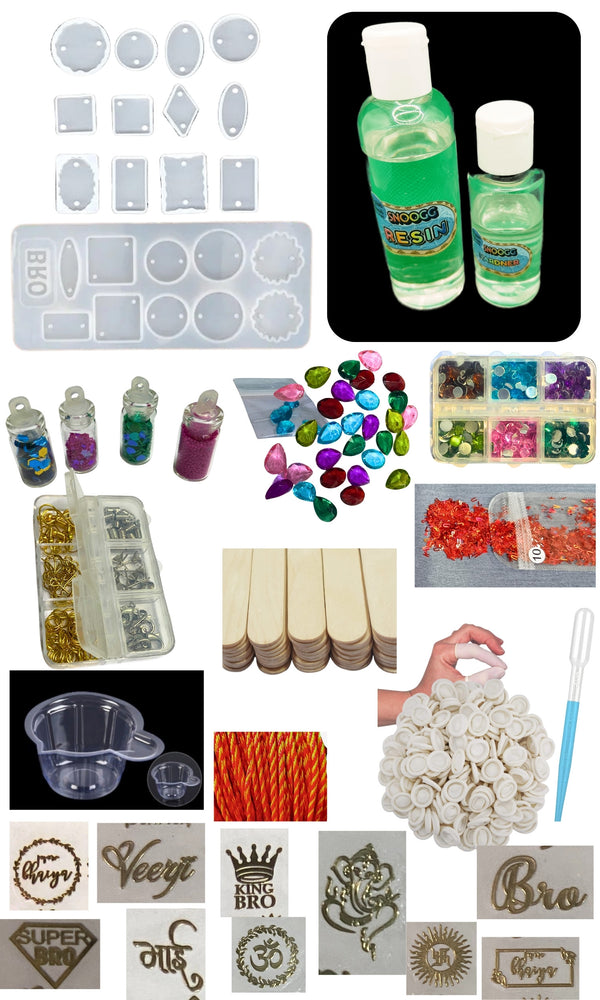 Snoogg Ultimate Resin Art Starter Set | High-Quality Epoxy Resin, Molds, Glitters & Full Tool Kit | Ideal for DIY Home Decor, Jewelry & Crafts