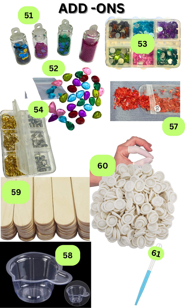 Snoogg Premium Resin Art Kit for Raksha Bandhan | DIY Epoxy Rakhi Making Set with Molds, Glitters & Tools | Ideal for Beginners & Experts | Craft Unique Handmade Rakhis & Gifts