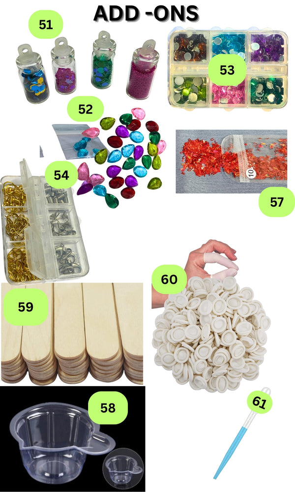 Raksha Bandhan DIY Resin Kit by Snoogg | Complete Epoxy Art Set with Silicone Molds, Glitters & Crafting Tools | Make Personalized Rakhis & Festive Decor