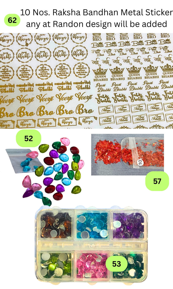 Create Custom Rakhi Gifts with Snoogg Resin Art Kit | Full DIY Epoxy Set for Raksha Bandhan | Includes Molds, Glitters, and Tools for Crafting Beautiful Handmade Rakhis