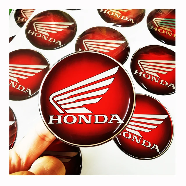 epoxy resin dom stickers with 3m glue backing diamond clarity great for logos high light na