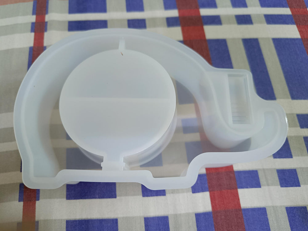 silicon resin mould for kids money bank elephant design it is set of two mould heavy duty m