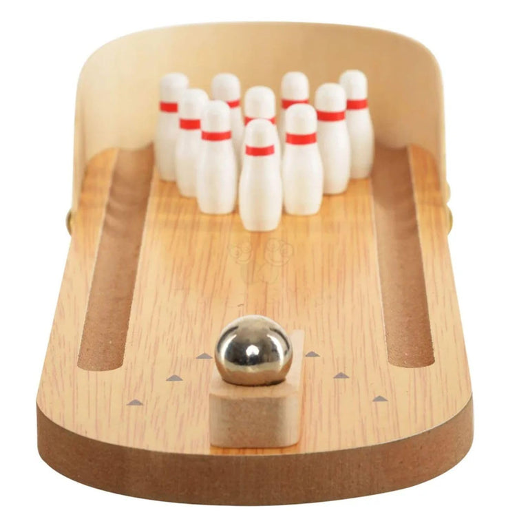 SNOOGG's Mini Portable Bowling Game Set: The Ultimate Desktop Toy for Family Parties, Kids' Entertainment, and Stress Relief Gadgets