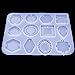 copy of silicone resin mold for rakhi and jewellery 11 cavaities
