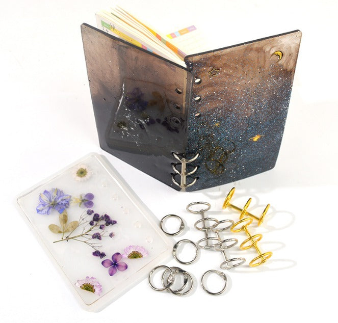 snoogg note book cover moulds for a5 a6 and a4 multipurpose transparent rectangle resin cas