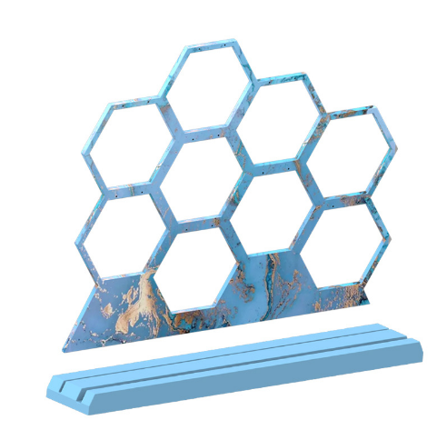 13 inch wide large jewellery display resin mould diy multi style combination earrings penda