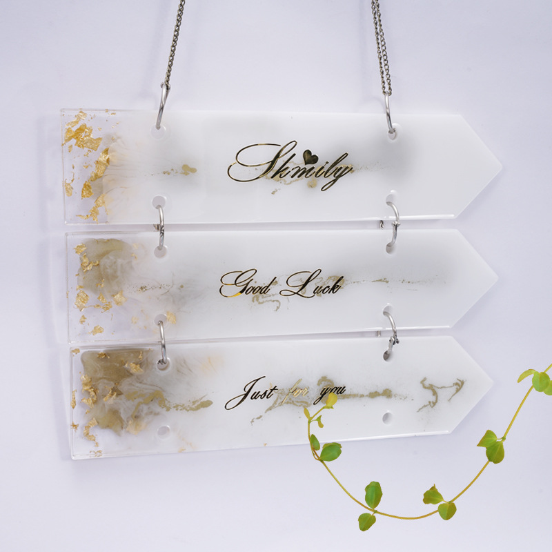 silicone resin casting name plate mould tw0 cavity