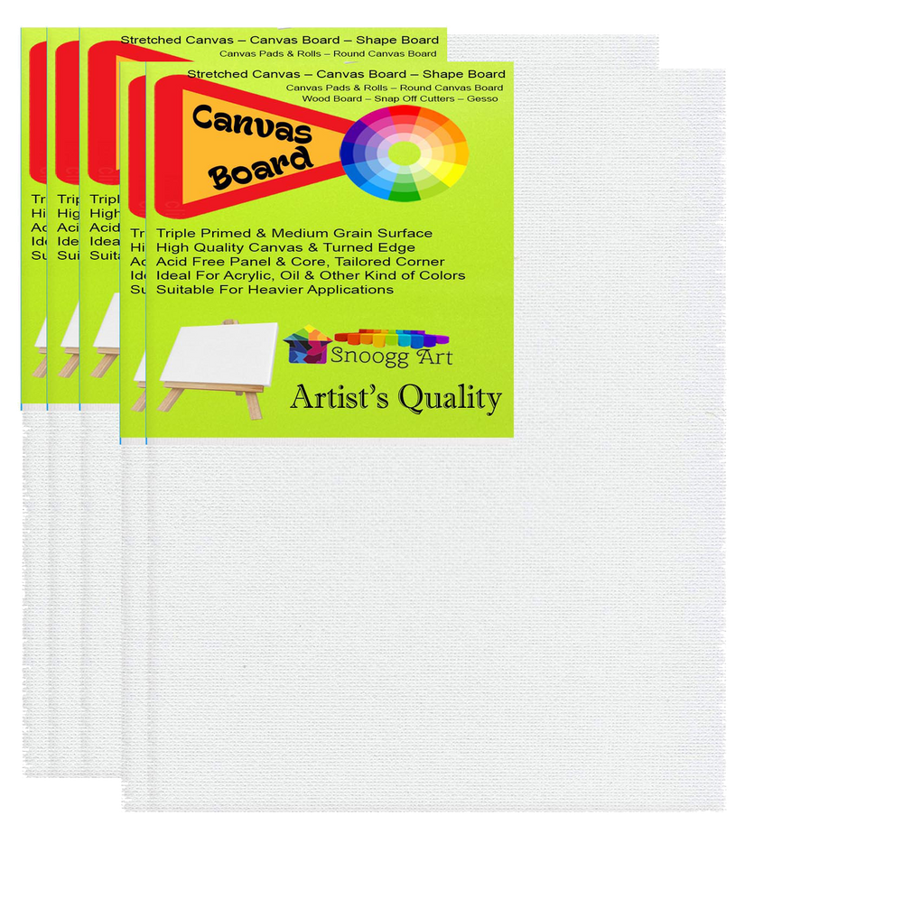 hot copy of strf 4x6 snoogg canvas board panel double primed for painting of all media acry