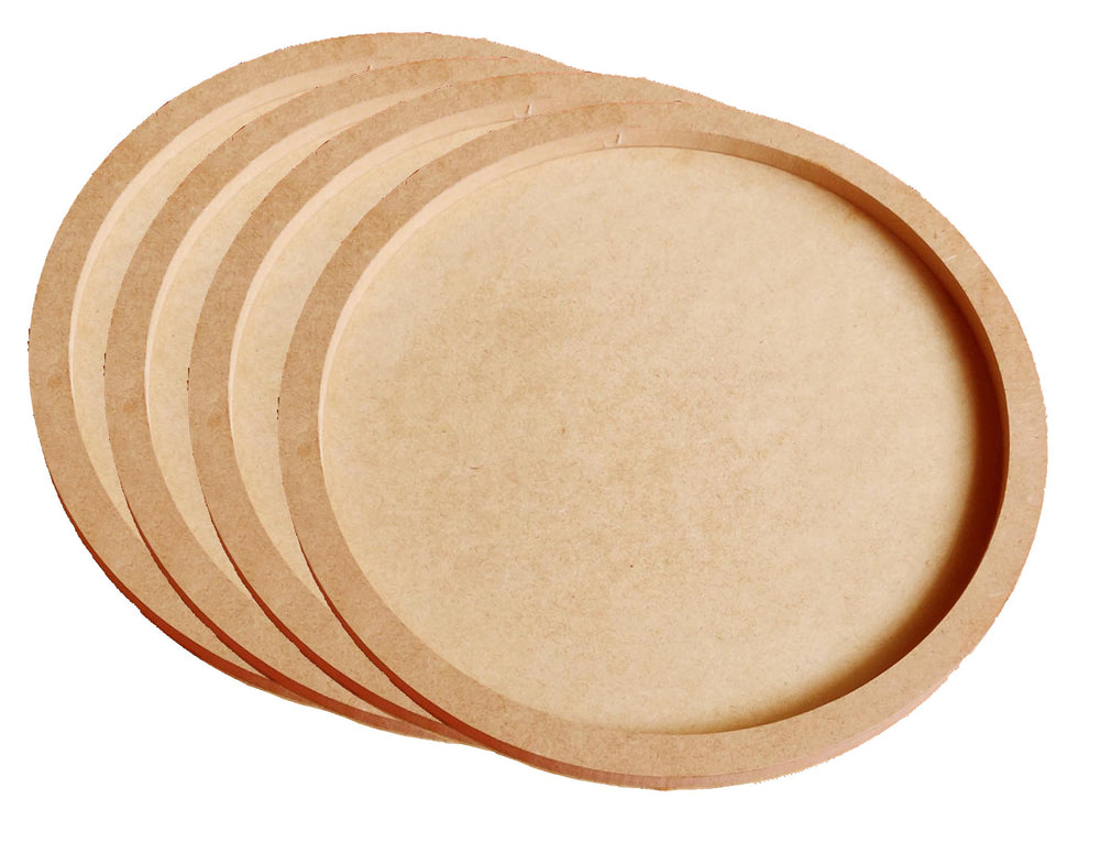 snoogg artist depth wooden circle cradled panel for painting resin pouring diy drawing and