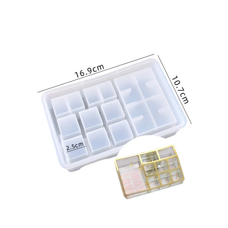 lipstick multiuse organizer mold jewelry earrings trinket dishes makeup jewelry holder mold