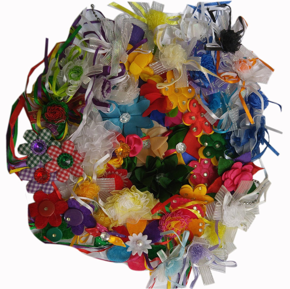 mix assortment of man made flowers for your diy craft embellishment