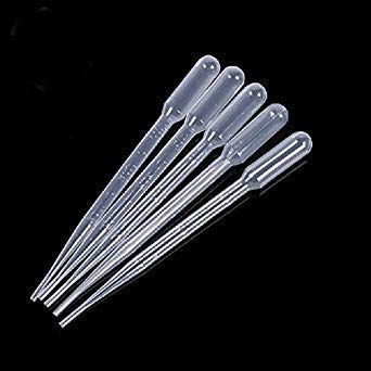 transparent plastic graduated transfer pipettes droppers ink filler 3ml