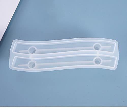 Silicone Resin mould for Tray Handel. It comes as 2 cavitey pair mold. Size approx. 6 inch