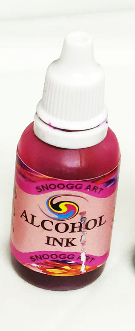 ultra bright alcohol ink pack of 20 ml resin and solvent soluble 12 popular color shades