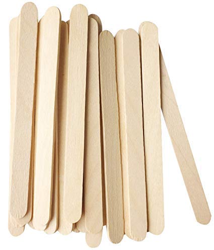 Crafts Premium and High Quality Resin mixing wood Sticks Pack of 50-75 & 100, 11 CM Wooden STICK - Workshop