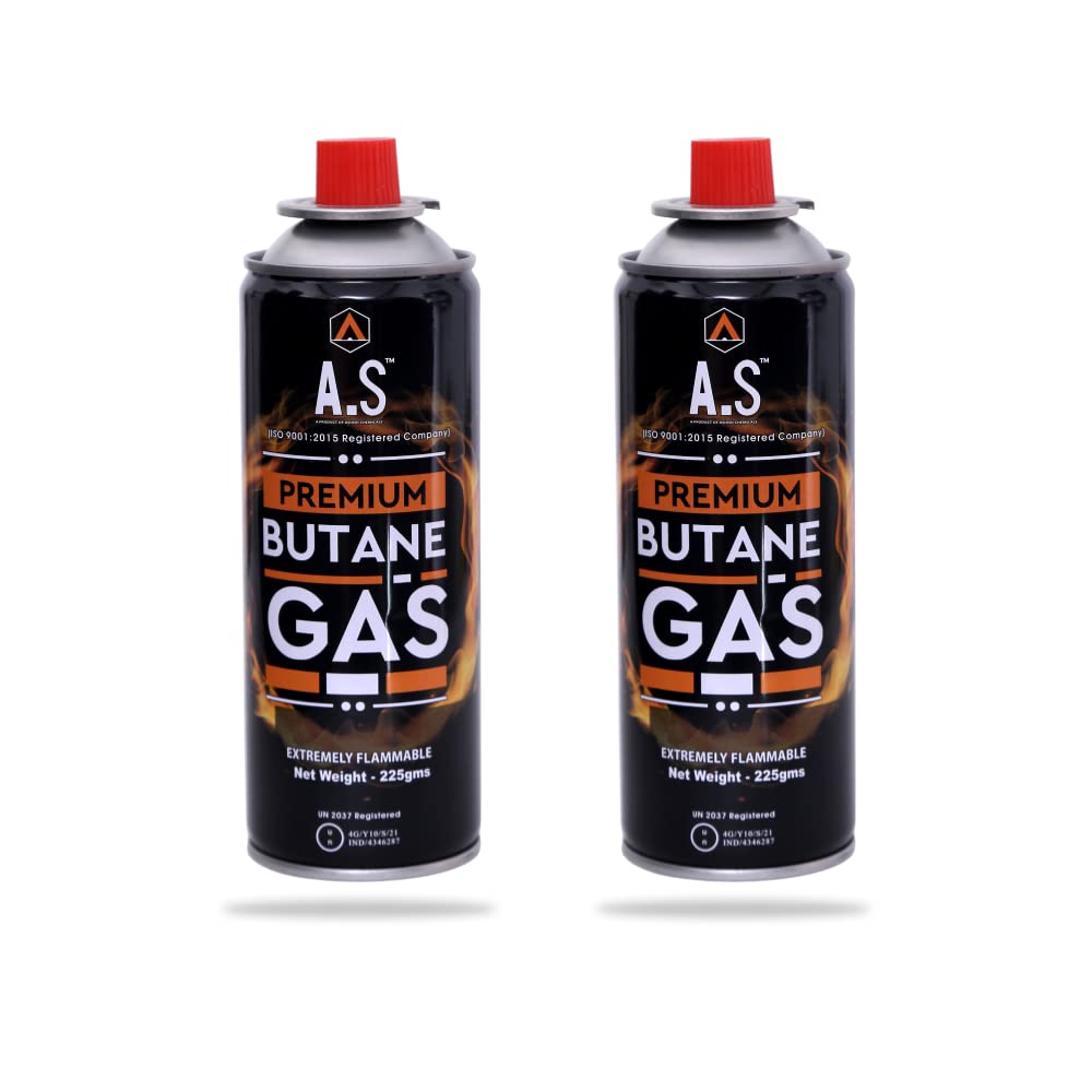 butane gas canister for torch flame lighter butane torch refiller 225 gram any brand
