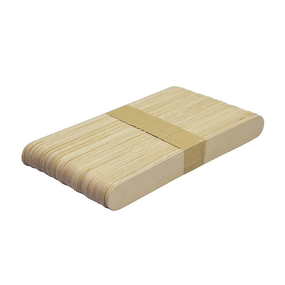 crafts premium and high quality ice cream sticks pack of 50 11 cm wooden stick