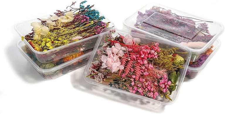 snoogg resin art essential moisture less random real dried flower resin mould fillings for