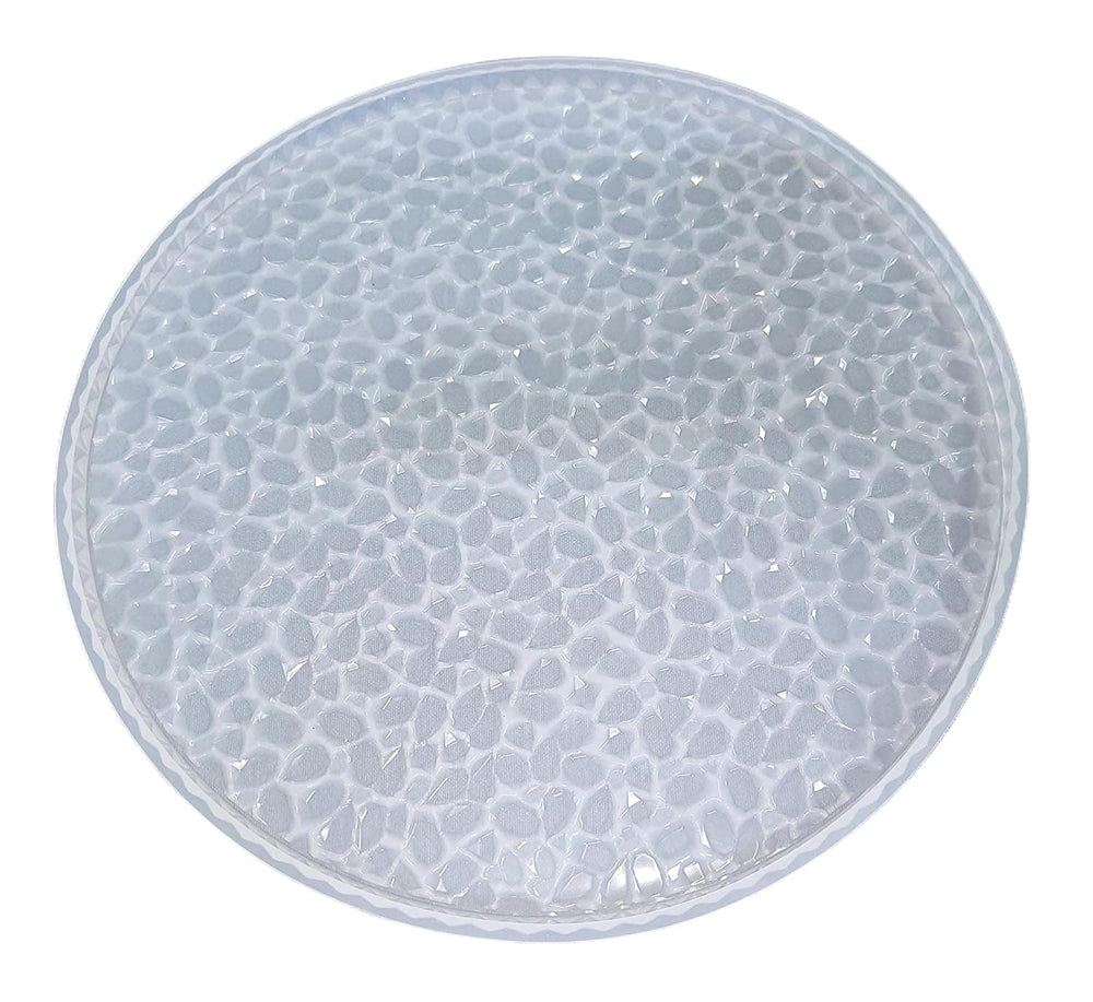 snoogg 1 pack of 10 inch 3d textured disc round resin moulds for epoxy resin casting