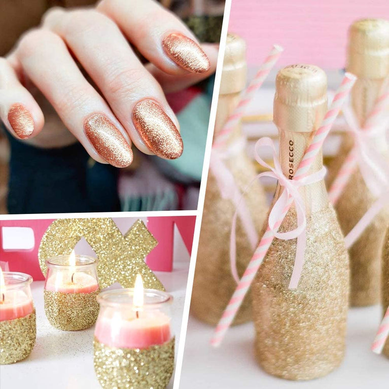 snoogg 200 gram extra fine glitter for resin nail crafts sequins powder art painting snow g