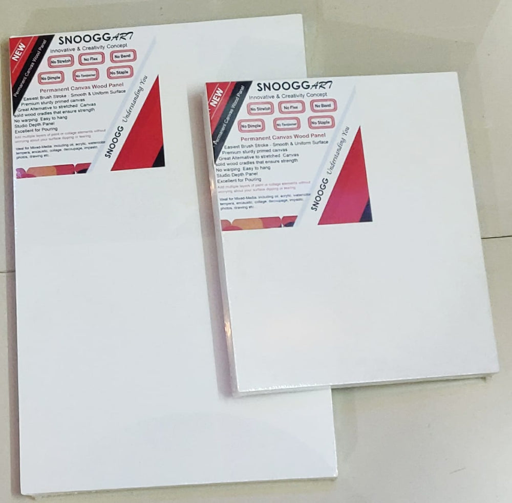 wood canvas painting panel uniform smooth surface no more flex or bend