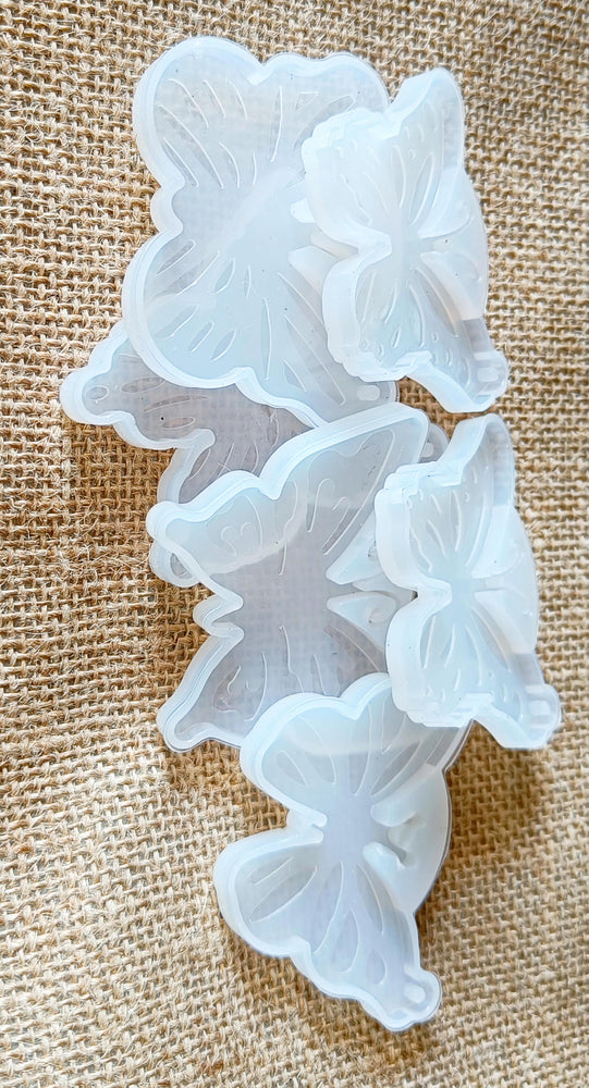 butterfly mold resin keychain silicone molds 6 designs 6 molds