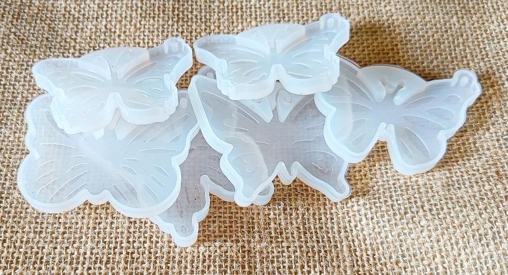 butterfly mold resin keychain silicone molds 6 designs 6 molds