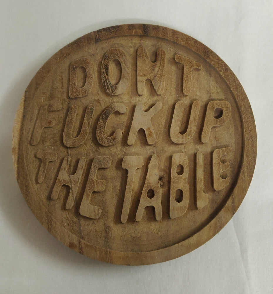 corian marble do not fuck the table diy resin coaster blank for artiest and hobbyist