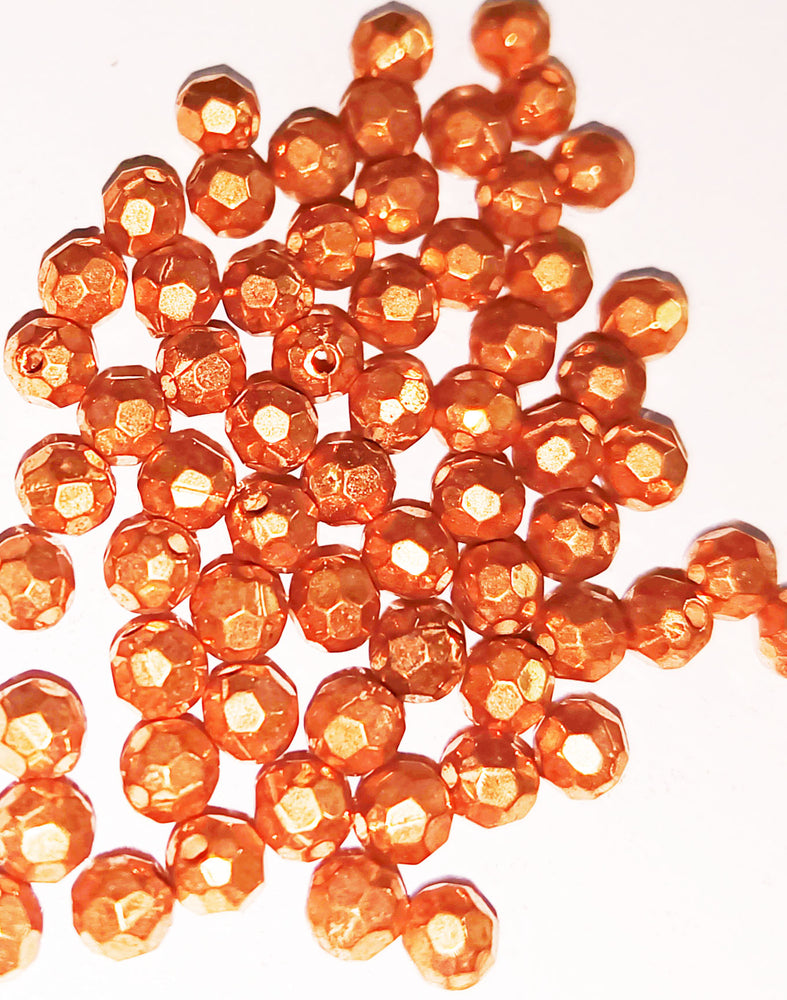 15 Gram Copper color Hexagon Shape with Hole   Embellishment   / Jewelry Making Decoration Size Approx 5 mm