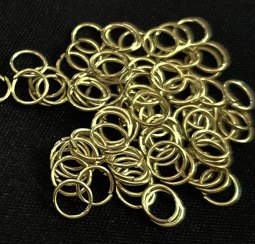 15 Gram Jumper Ring Embellishment   / Jewelry Making Decoration Size Approx 4 mm