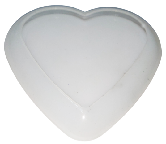 Silicone Resin Tray 4/5 inch heart shape. Newest edition from Snoogg.