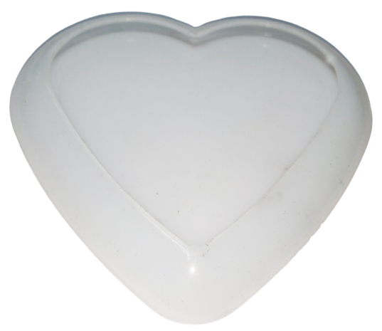 silicone resin tray 5 inch heart shape newest edition from snoogg