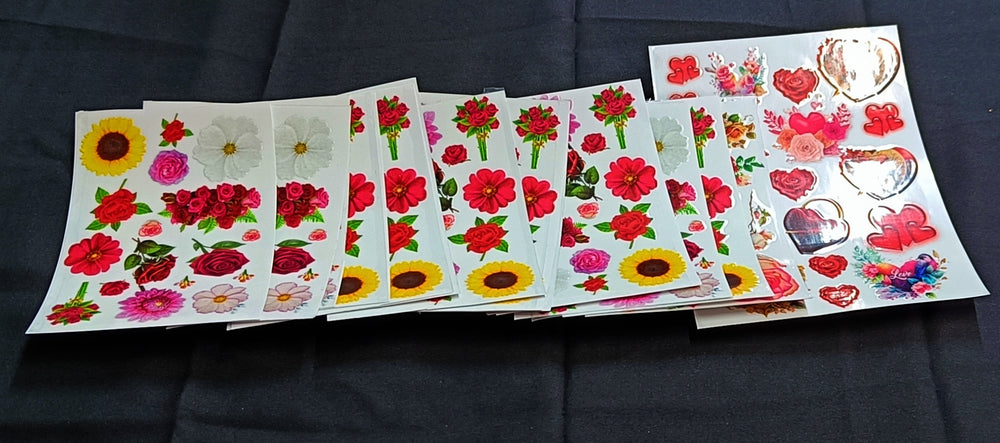 dtf 3d transfer stickers high resolution print gives real 3d look excellent for resin art j