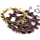 snoogg multi shape and design clock metal gear for resin art insert pack of 100 gram