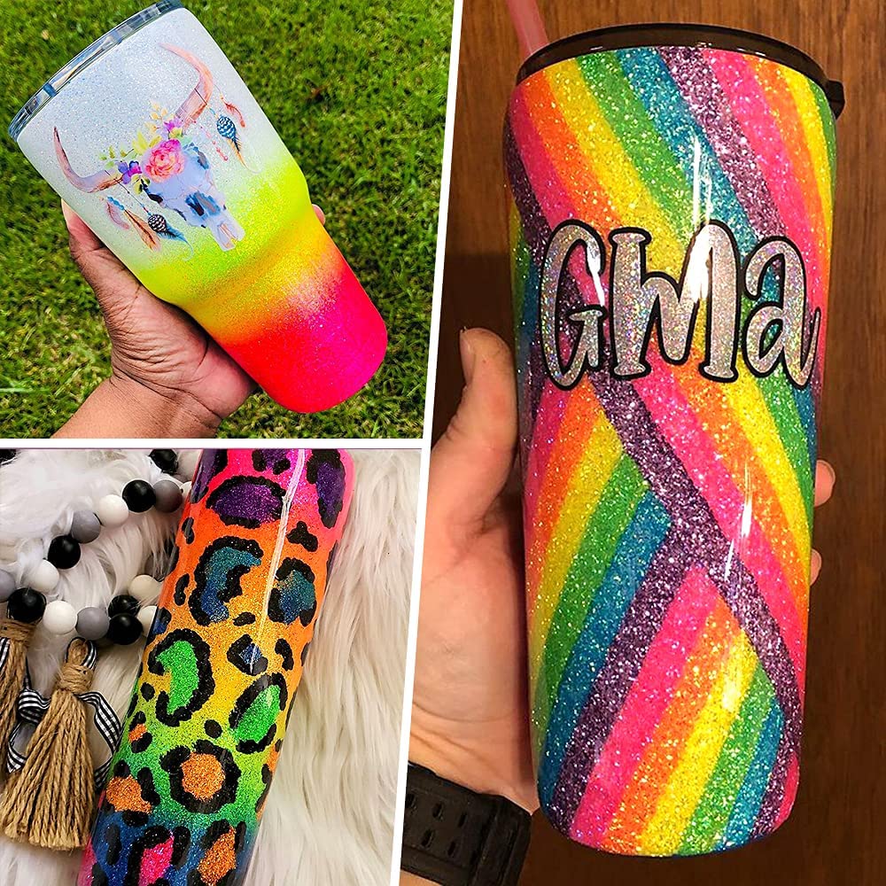 snoogg 200 gram extra fine glitter for resin nail crafts sequins powder art painting snow g