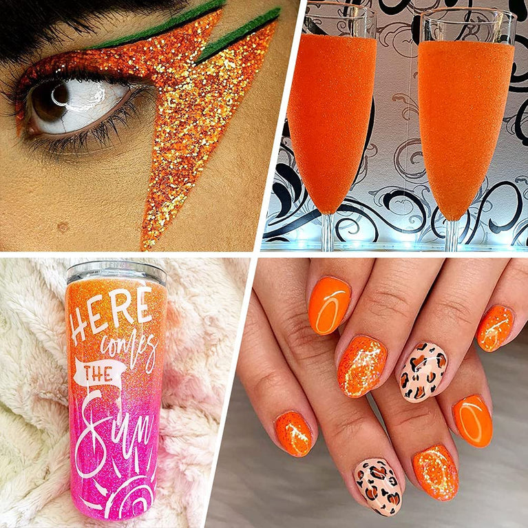 snoogg 200 gram extra fine glitter for resin nail crafts sequins powder art painting snow g